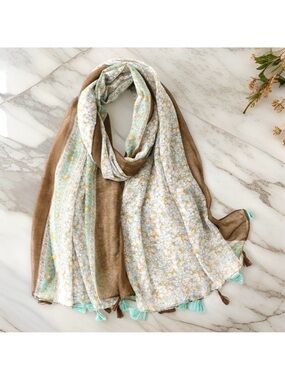✂️ SPRING SWEEP SALE Luxury Tassel Paisley Floral Print Scarf Shawl